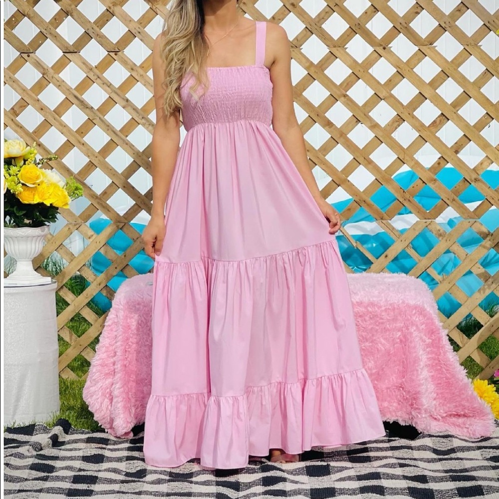 Last😍Zara  poplin midi dress bloggers fav - Picture 10 of 17